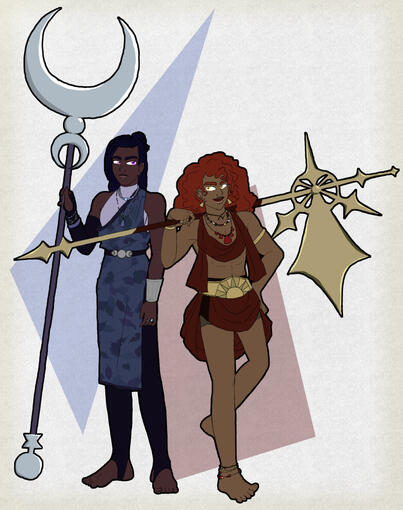 Noctien and Aurorius